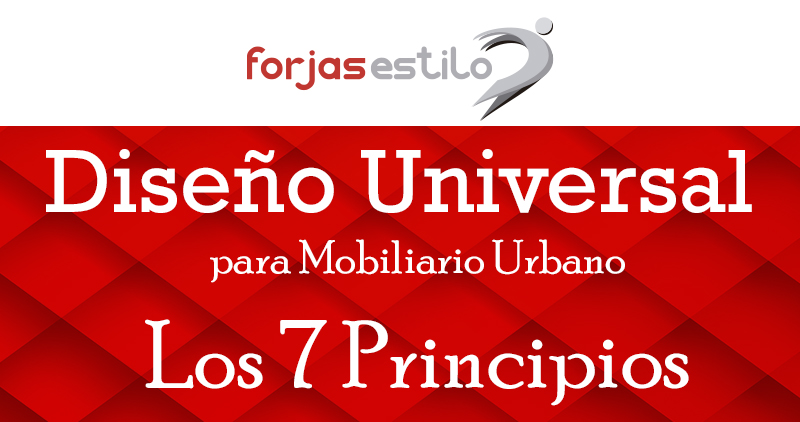 ✓✓ Los Siete Principios del Diseño Universal para Mobiliario Urbano