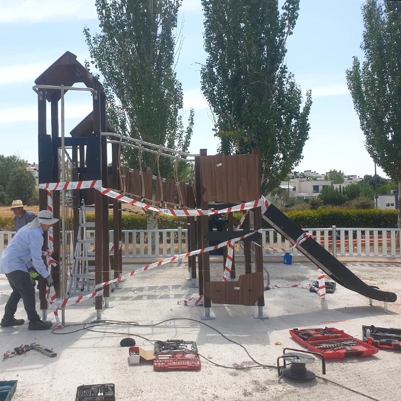 ✓✓ Sitges y Getafe, dos ejemplos de fabricantes parques street workout