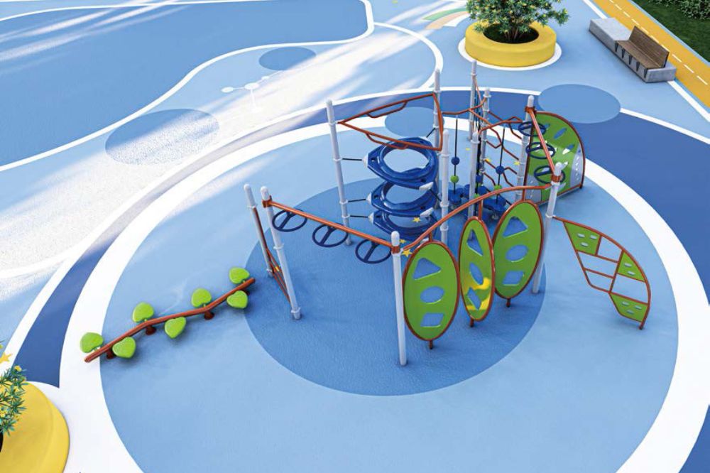Suelo caucho parque infantil: Soluciones adaptadas a cada proyecto urbano